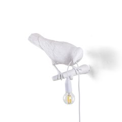 Настенный светильник Bird Lamp White Looking Right