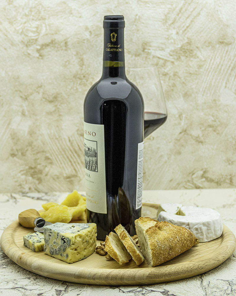 Вино Fattoria di Calappiano Лунгарно Красное Сухое 2017 г.у. 14,5% 0,75 л, Италия