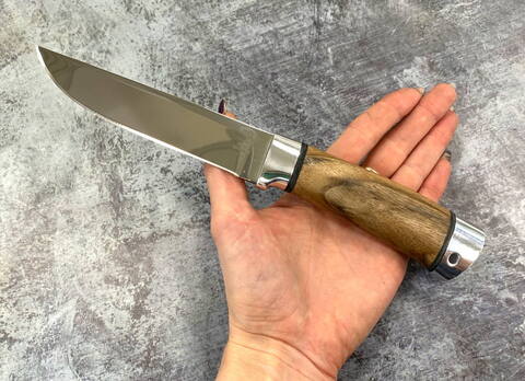 Нож Тифлис Н14, сталь ЭИ-107, дюраль, орех