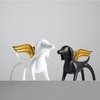 Статуэтка Angel dog black — фото 8