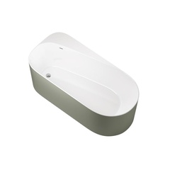 Allen Brau Priority 2.31001.20/CGM Акриловая ванна, 170x80, цвет: белый, зелёный фото