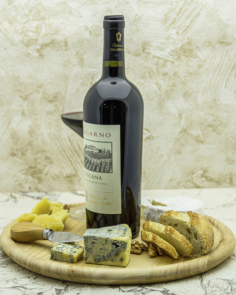 Вино Fattoria di Calappiano Лунгарно Красное Сухое 2017 г.у. 14,5% 0,75 л, Италия