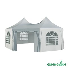 Садовый тент шатер Green Glade 1052 (8 граней) Комплект из 2 коробок.