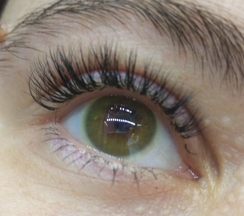 Зеленые линзы на 12 мес. Marquise white green