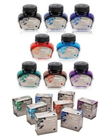 Флакон с чернилами Pelikan Ink 4001 76, Brilliant Black, 62,5 ml (329144)