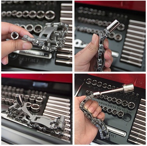 Браслет мультитул Leatherman Tread LT серебристый (832431)