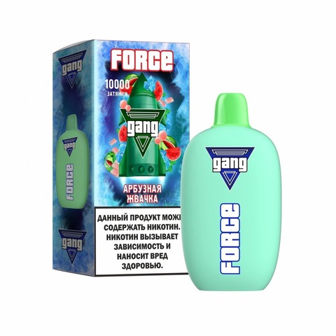 GANG FORCE 10000 Арбузная жвачка - Watermelon bubblegum