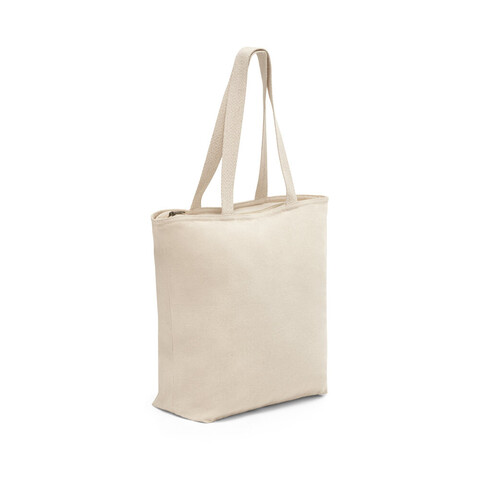 HACKNEY. Сумка из 100% хлопка на застежке (280 g/m²)
