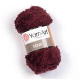Пряжа YarnArt Mink 339 бордо