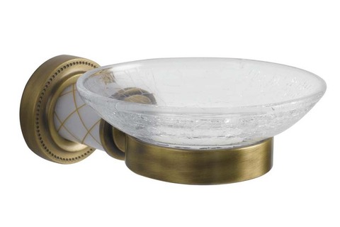 Boheme Murano 10903-W-BR Мыльница, цвет: бронза