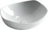 Ceramica Nova Element CN5017 Умывальник чаша накладная овальная, 42x38.5, цвет: белый