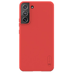 Чехол красного цвета от Nillkin для Samsung Galaxy S22+ Плюс, серия Super Frosted Shield Pro