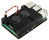 Корпус для Raspberry Pi 4 с вентиляторами (LT-4B02 / алюминий / чёрный)