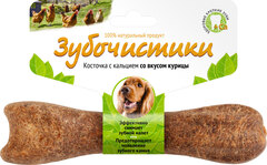 Деревенские Лакомства Зубочистики для собак средних пород со вкусом курицы 95 гр.