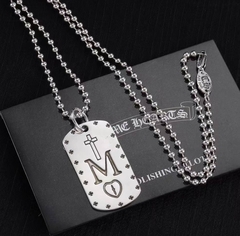 kole-cepochka-s-podveskoj-zhetonom-v-stilistike-chrome-hearts