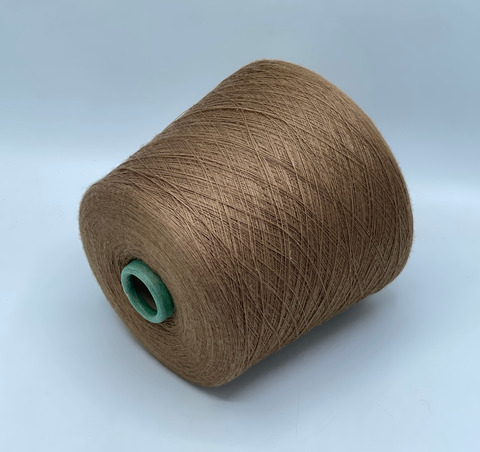 Zegna Baruffa, Gold, 3/80 2667м. 70% Кашемир, 30% Шелк, Золотисто-бежевый(374/24/836), 40947