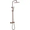 Boheme 468-T-2-BRB Стойка для душа с термостатом UNO BRUSHED BRONZE без излива