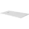 BelBagno TRAY-MR-UNO-AH-180/80-35-W-BO Поддон из искусственного мрамора в комплекте с сифоном с белой матовой декоративной накладкой