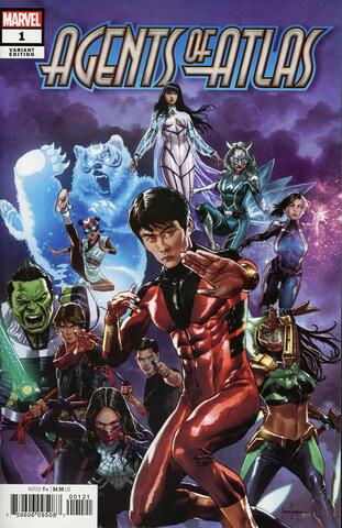 Agents Of Atlas Vol 3 #1 (Cover B)
