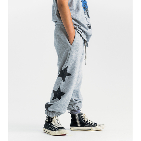 Штаны NUNUNU для девочек и мальчиков (Triple Star Heather Grey)