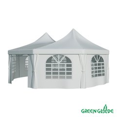 Садовый тент шатер Green Glade 1052 (8 граней) Комплект из 2 коробок.