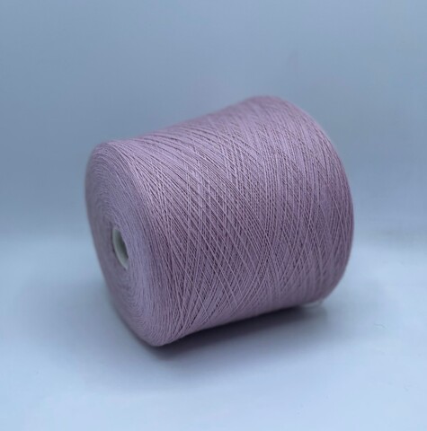 Luxury Selection by Ri.Go (пр.Италия), art-Merinos, 2/30 1500м/100гр, 100%Меринос,цвет-Серебристо-розовый,арт.21725