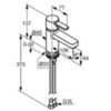 Kludi Zenta 382510575 Смеситель для раковины, цвет: хром