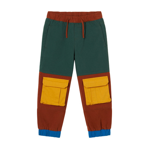Штаны Stella McCartney Kids Patch Color Block
