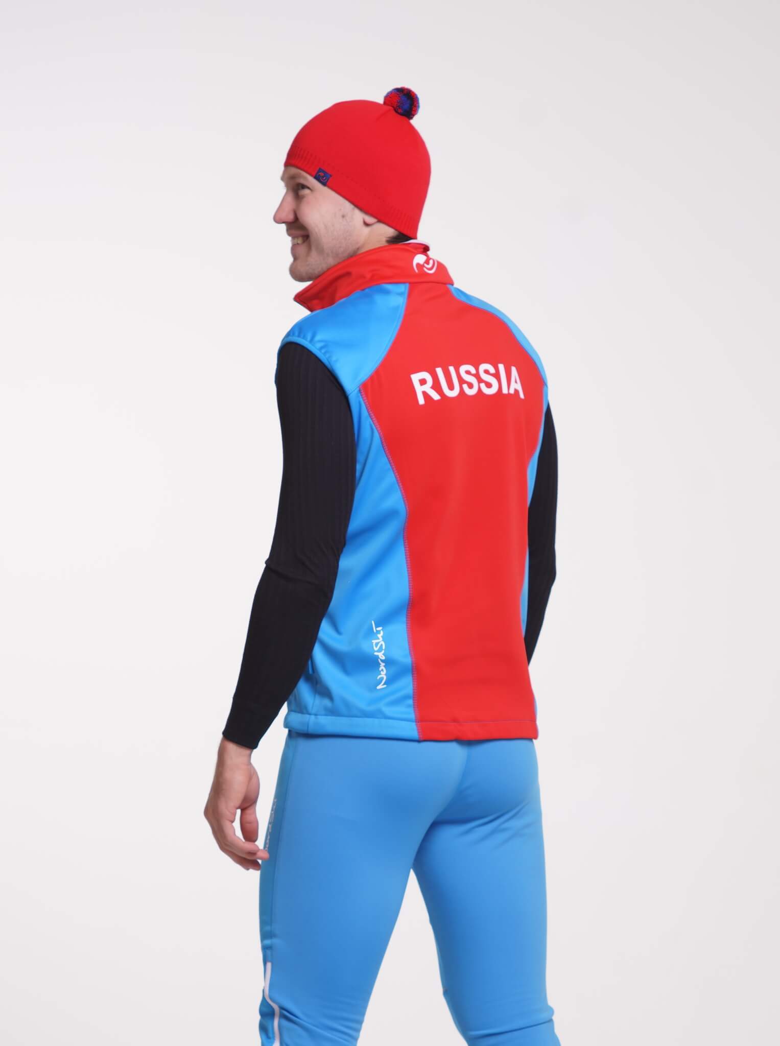 Nordski Jr National детский лыжный жилет blue - 4