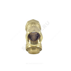 Фильтр сетчатый Y-образный латунь Ду 15 Ру25 Тмакс=130 oC G1/2" ВР FVR Danfoss 065B8235