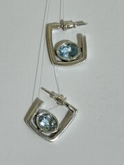 Оберон (серьги из серебра)