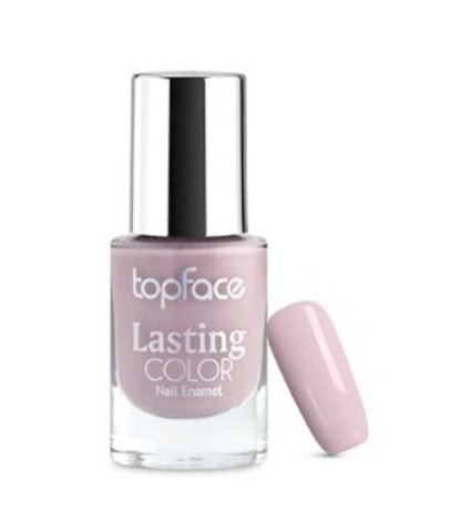 Topface Лак для ногтей Lasting color тон 16, розово-коричневый - PT104 (9мл)