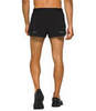 Asics Road Split Short шорты для бега мужские черные - 2