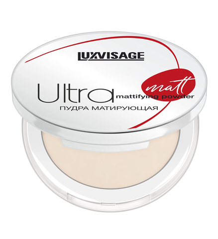 LuxVisage Пудра матирующая LUXVISAGE Ultra matt, тон 104 warm beige