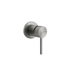 Gessi 316 54219#239 Встраиваемый смеситель на 1/2" на 1 источник (внешняя часть), цвет: steel brushed