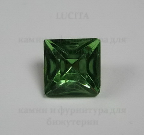 Ювелирные стразы Preciosa квадратные Peridot (10х10 мм) ()