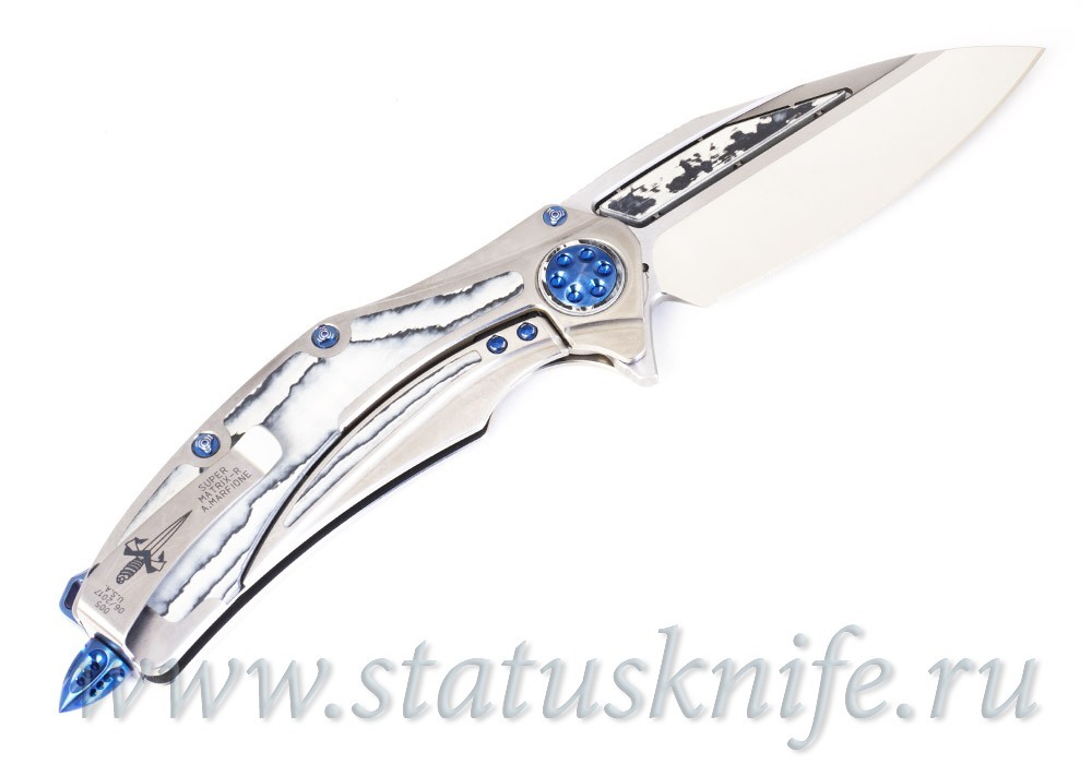 Сет Marfione Custom Knives Super Matrix-R Carbo & Quartz #005
