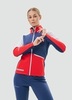 Женская тренировочная лыжная куртка Nordski Pro 2.0 white-red-blue - 6
