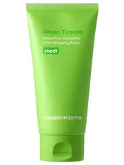 Пенка для умывания для очищения пор SUNGBOON EDITOR Green Tomato Deep Pore Cleansing Foam 120 гр