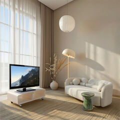 Светильник напольный Loungy Ecru 160cm