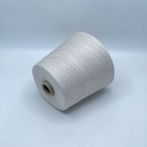 Бобинная пряжа,Cotton combed, 2540м. 100%Хлопок, Жемчуг(892), 40808
