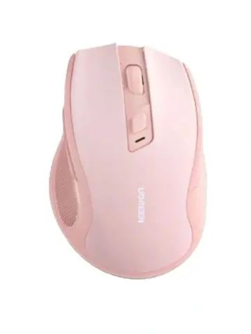 Мышка UGREEN MU006 (15378) Ergonomic Wireless Mouse 2.4G 4000DPI бесшумная, розовый