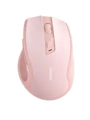 Мышка UGREEN MU006 (15378) Ergonomic Wireless Mouse 2.4G 4000DPI бесшумная, розовый