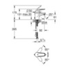 GROHE Euroeco 32881000 Смеситель для раковины