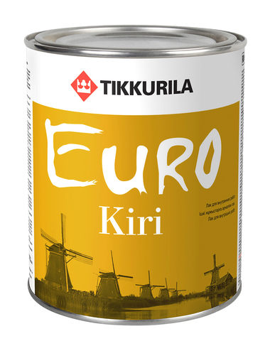 Лак полуматовый для паркета, деревянных полов и лестниц Tikkurila Lacquer Parquet / Тиккурила