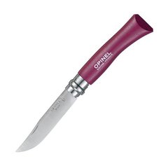 Фото Нож складной Opinel №7 VRI, сталь Sandvik 12C27, рукоять граб, фиолетовый