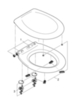 GROHE Bau 39492000 Сиденье для унитаза