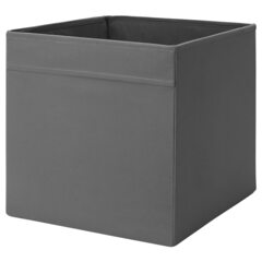 Коробка IKEA DRONA (ДРЁНА), Темно-серый, 33х38х33 см