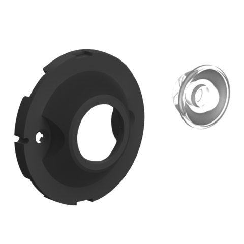 Moncato DP183-2456-BLK SOH оптика в черной оправе для аварийного освещения высоких помещений (узкий луч) Moncato DP183-2456-BLK SOH оптика в черной оправе для аварийного освещения высоких помещений (узкий луч)