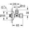 GROHE 22052000 Вентиль угловой